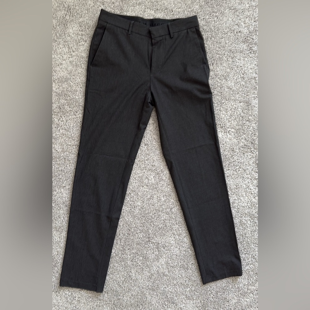 Haggar Men's Charcoal Dress Pants